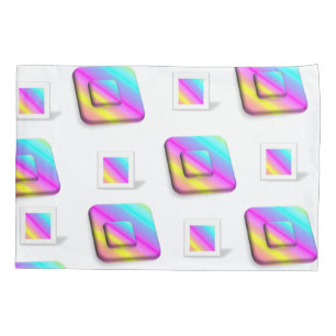 Pillow Case Pastel Squares