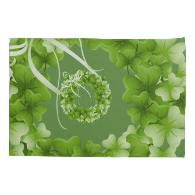 Pillow Case St. Patrick's Day (Back)