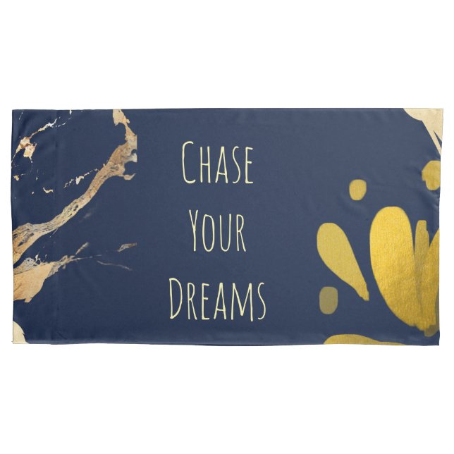Pillow chase your dreams case (Front)