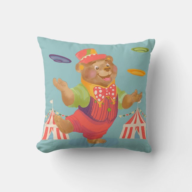 Pillow Circus Bear (Front)