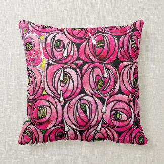 Pillow-Classic/Vintage-Charles Mackintosh 1 Throw Pillow