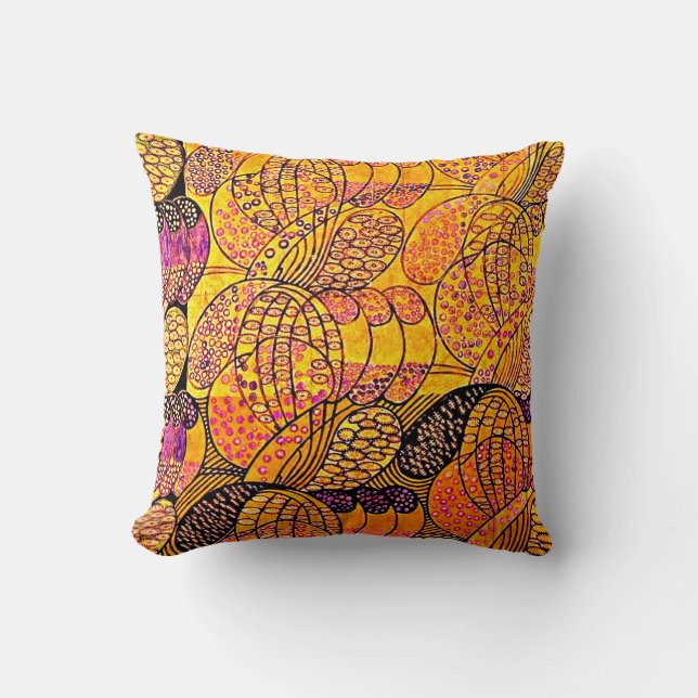 Pillow-Classic/Vintage-Charles Mackintosh 3 Throw Pillow (Front)