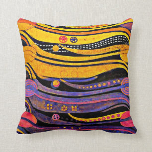 Pillow-Classic/Vintage-Charles Mackintosh 8 Throw Pillow