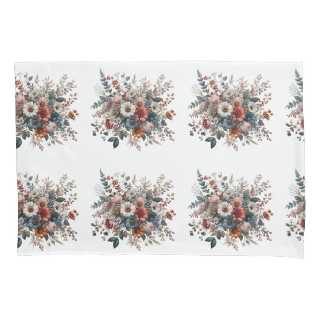 pillow cover floral (Front-Left)