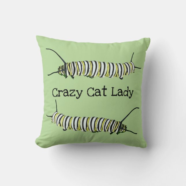Pillow Crazy Cat Lady (Front)