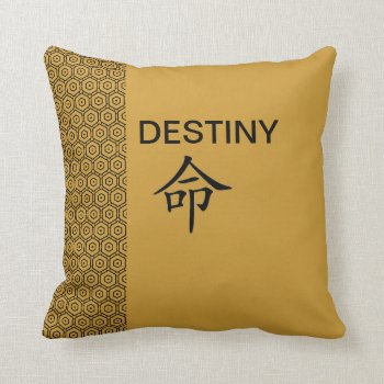 Pillow Destiny Design by creativeconceptss at Zazzle