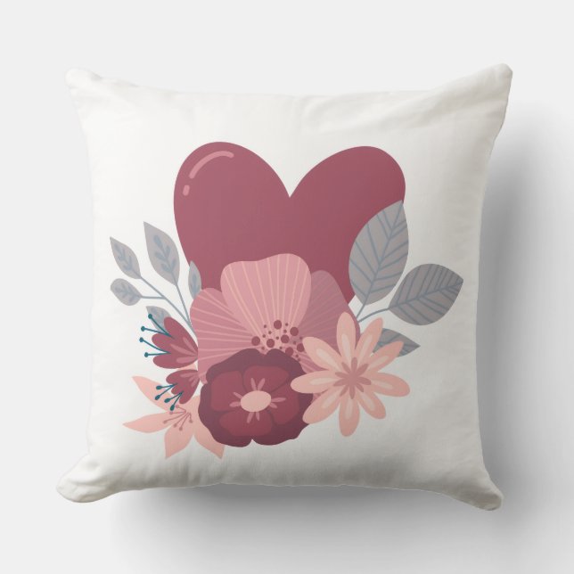 Pillow-Eternal love Throw Pillow (Front)