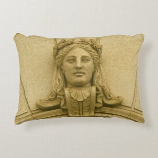 Pillow - Female Architectural Head