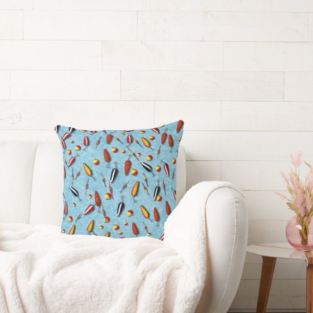 Pillow - Fishing Bobs & Lures (Couch)