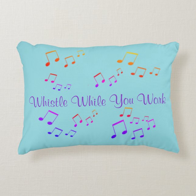 Pillow - Flying Eighth Notes (Front)