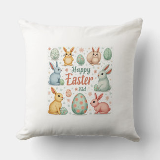 Pillow for Happy Easter Holdiday