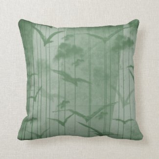 Pillow Forest Birds