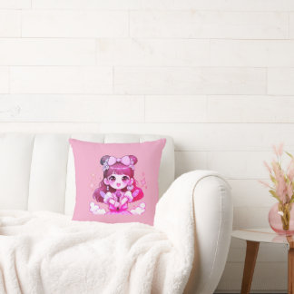 pillow girl kpop singer drawing