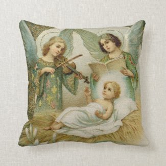 Pillow: Gloria in Excelsis Deo Throw Pillow