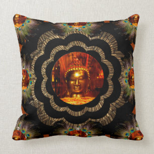 Pillow   Hippie Buddha Mandala Pattern