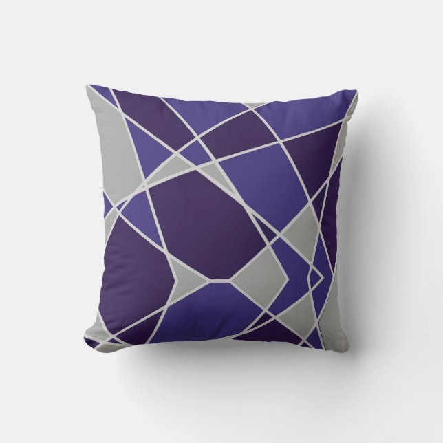 Pillow in modern abstract geometric style (Front)
