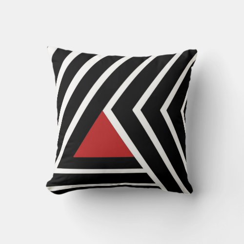 Pillow in modern abstract style