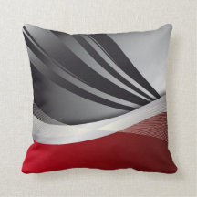 red black gray throw pillows