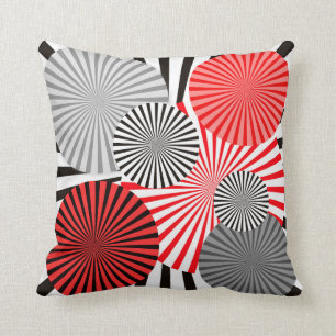 Pillow in modern abstract style