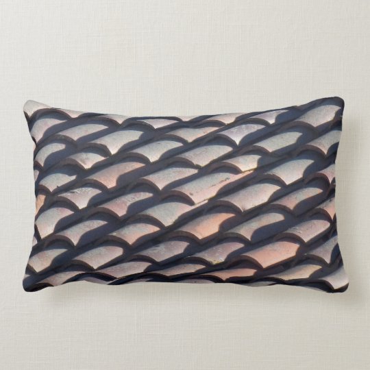 Pillow Lumbar Spanish Roof Tiles Zazzle Com
