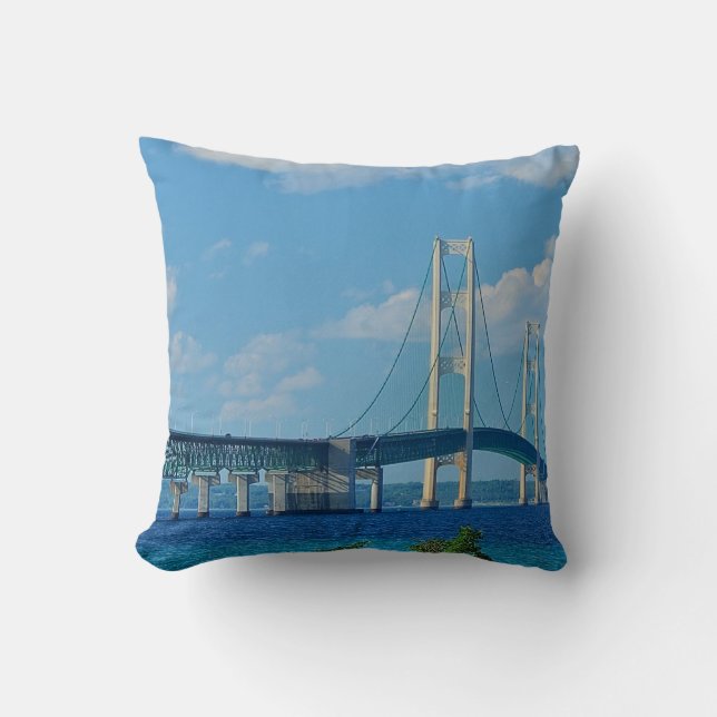 Pillow Mackinac Bridge (Front)