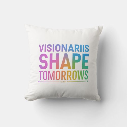 pillow  Multicolor VISONARIES SHAPE TOMMROWS