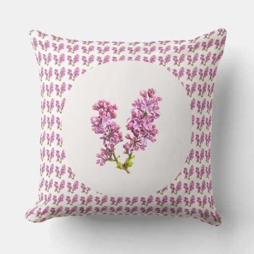 Pillow _ Multiple Lilacs