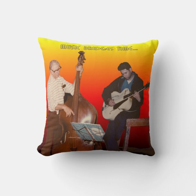 Pillow - Music Bridges Time (Front)