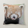 Pillow photo red panda.