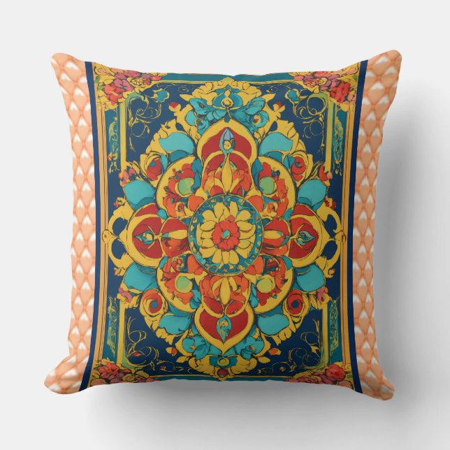 pillow, polyester pillow,  throw pillow (Front)