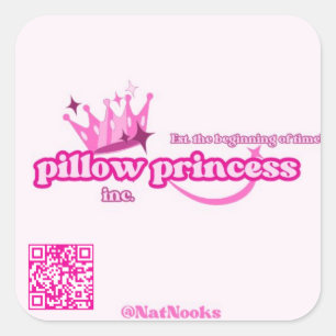 Pillow Princess Sticker Lesbian High Femme