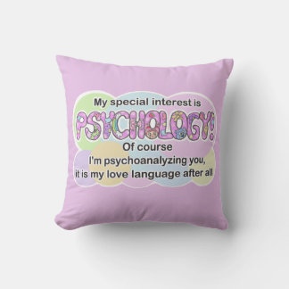 Pillow Psychology Love Language (ADHD, Autistic)