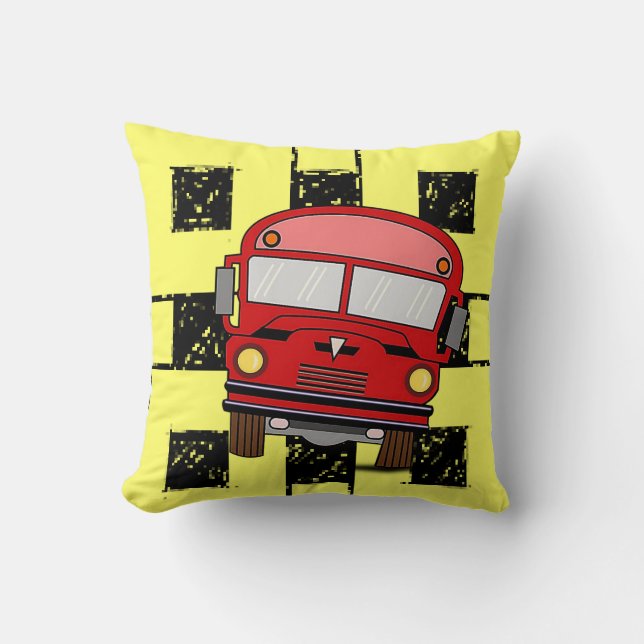 Pillow School Bus (Front)