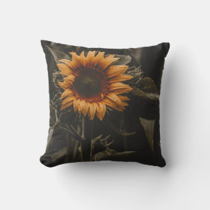  Pillow, sunflower Throw Pillow