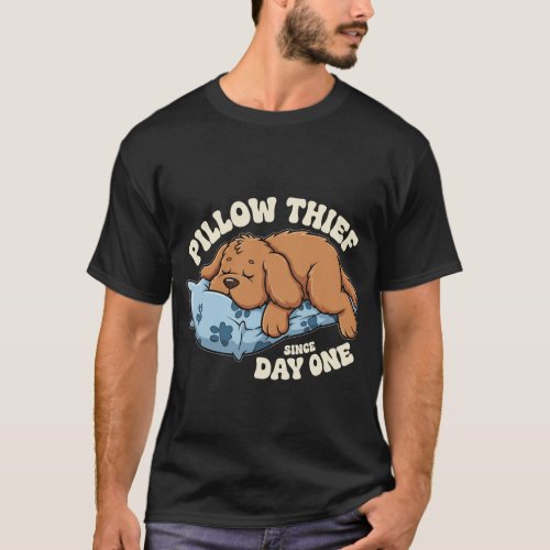 Pillow Thief Pup Funny Dog Sleep Shirt for Dog Own