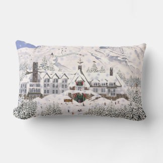 Pillow " Timberline Lodge Winter"