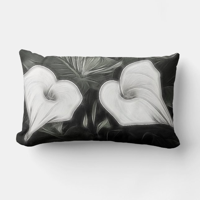 Pillow - Two Calla Lilies (Front)