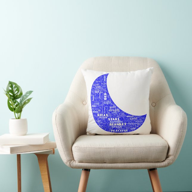 Pillow - two different sides - Word Cloud (Chair)