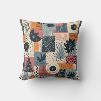 Pillow with a modern and warm image