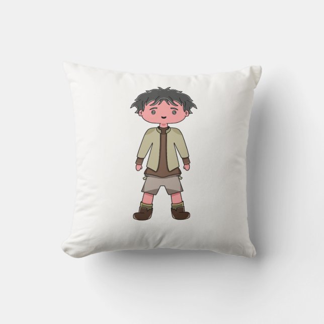 pillow with cartoon  (Front)