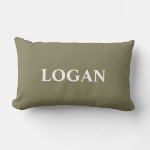 Pillow with Custom Name Ready to Personalize