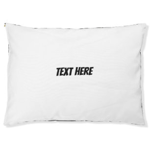 pillow with custom words