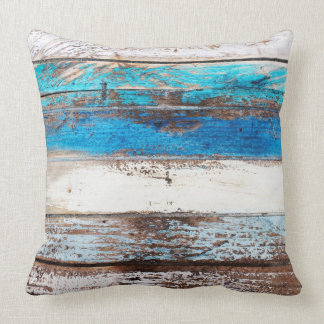 Pillow with driftwood pattern