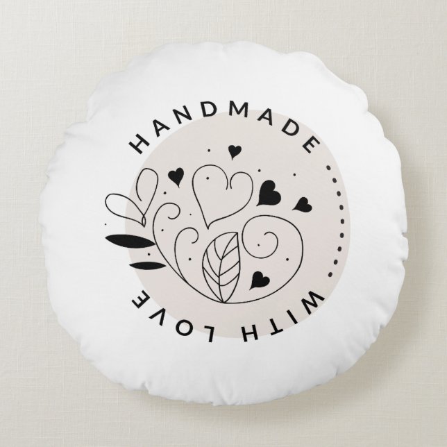 Pillow with love design (Front)