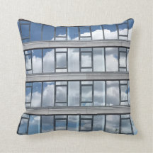 Pillow with reflected clouds by Tony Cimino