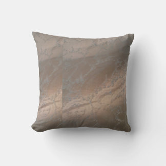 Pillow with Swirled Beige Design