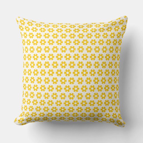 Pillow _ Yellow Florets