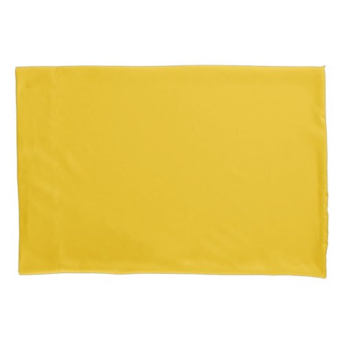 Pillowcase Standard size Single uni Yellow_Blue