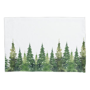 Pillowcase - Watercolor Forest