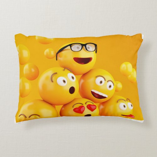 PillowPerfection EmojiComfort Accent Pillow